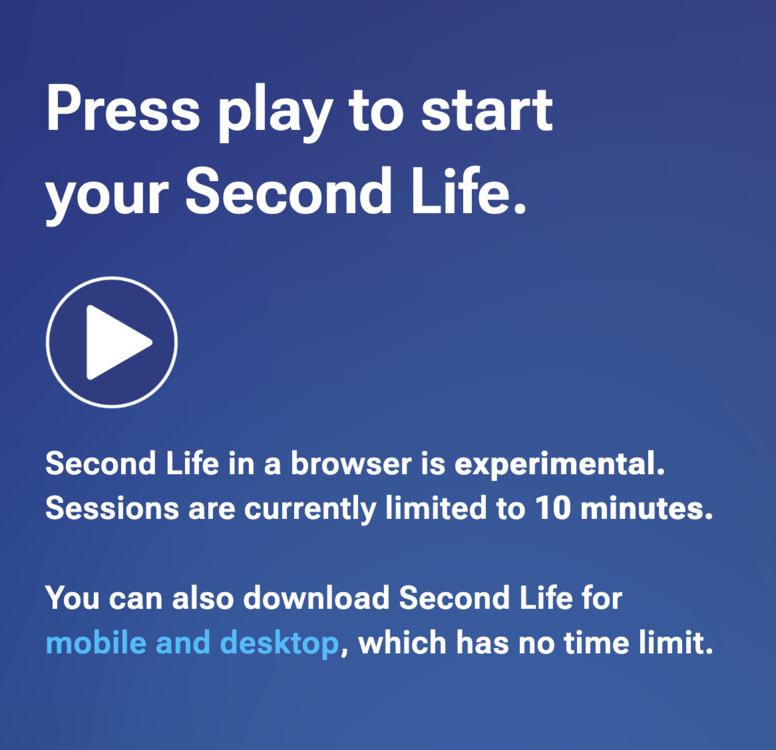 LL update: browser access for Second Life – Pixelapproved!